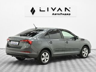 2021 Skoda Rapid II, серый, 1445000 рублей, вид 4