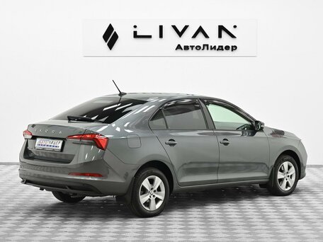 2021 Skoda Rapid II, серый, 1445000 рублей, вид 4