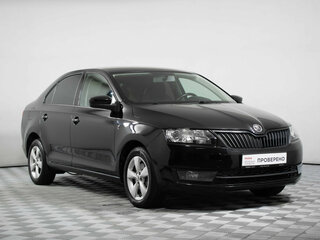 2014 Skoda Rapid I, чёрный, 823000 рублей, вид 3