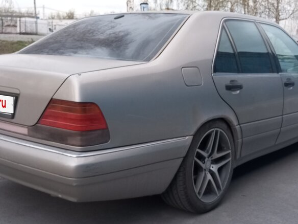 1995 Mercedes-Benz S-Класс 350 III (W140) Рестайлинг, серый, 1350000 рублей - вид 7