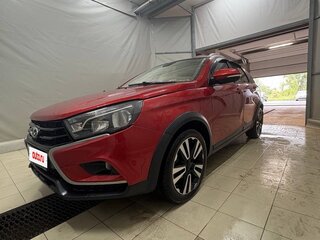 2020 Lada (ВАЗ) Vesta SW Cross I, красный, 987000 рублей, вид 3