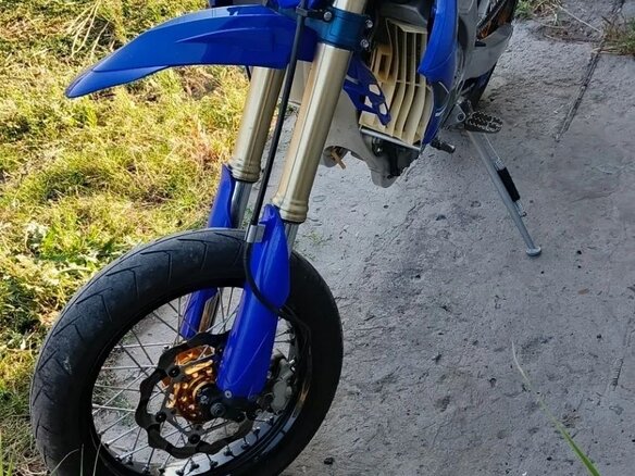 2020 Yamaha YZ450F, синий, 595000 рублей