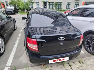 2013 Lada (ВАЗ) Granta I, синий, 340000 рублей, вид 4