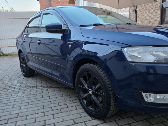 2016 Skoda Rapid I, синий, 750000 рублей - вид 20
