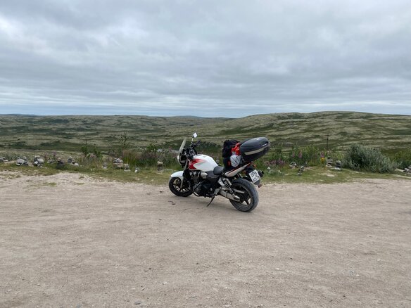 2003 Honda CB 1300, белый - вид 4
