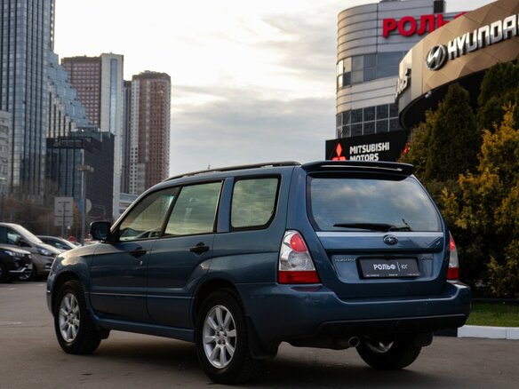 2007 Subaru Forester II Рестайлинг, синий, 748000 рублей - вид 4