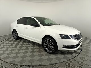 2017 Skoda Octavia III (A7) Рестайлинг, белый, 1500000 рублей, вид 3