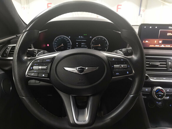 2021 Genesis G70 I Рестайлинг, серый, 3680000 рублей - вид 18