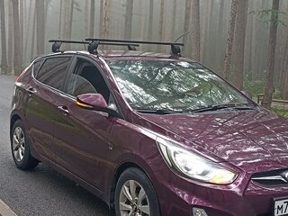 2012 Hyundai Solaris I, фиолетовый, 599000 рублей, вид 2