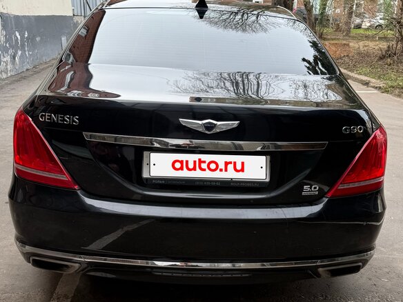 2016 Genesis G90 I, чёрный, 2200000 рублей - вид 3
