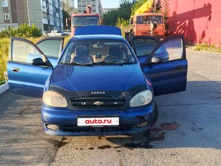 2008 Chevrolet Lanos I, синий, 198000 рублей, вид 3