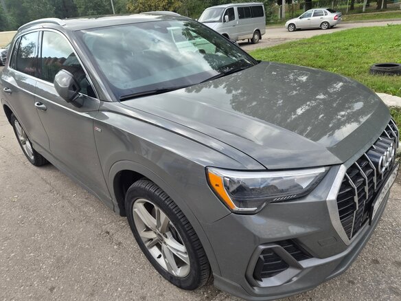 2020 Audi Q3 45 TFSI II (F3), серый, 3500000 рублей - вид 11
