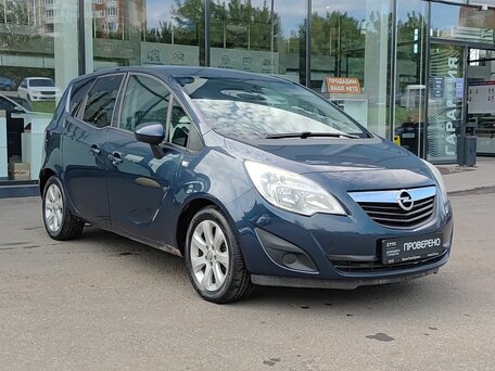 2012 Opel Meriva B, синий, 360000 рублей, вид 3