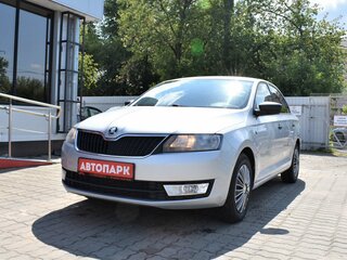 2016 Skoda Rapid I, серебристый, 930000 рублей, вид 4