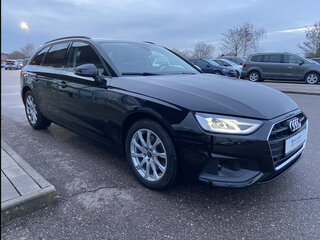 2022 Audi A4 35 TFSI V (B9) Рестайлинг, чёрный, 2875396 рублей, вид 1
