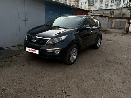 2012 Kia Sportage III, чёрный, 980000 рублей, вид 2