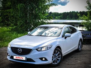 2017 Mazda 6 III (GJ) Рестайлинг, белый, 1750000 рублей, вид 1