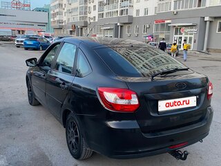 2014 Lada (ВАЗ) Granta I, чёрный, 380000 рублей, вид 5