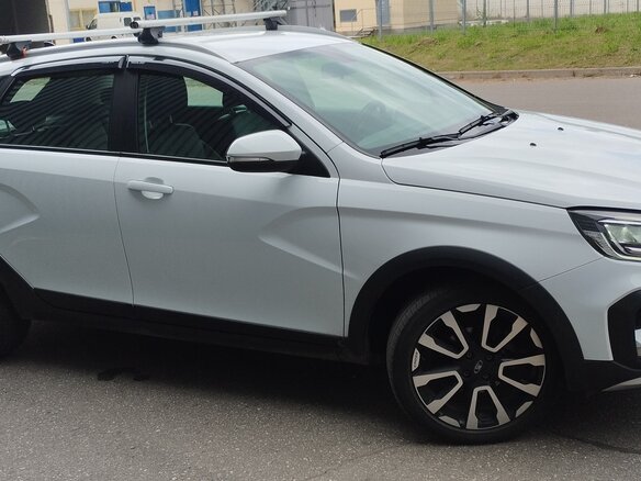2024 Lada (ВАЗ) Vesta SW Cross I Рестайлинг (NG), белый, 1600000 рублей - вид 5
