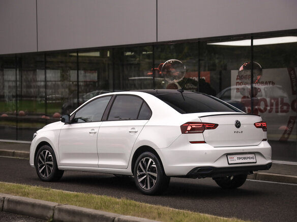 2021 Volkswagen Polo VI, белый, 1730521 рублей - вид 7