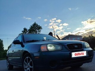 2002 Hyundai Elantra III (XD), синий, 300000 рублей, вид 3