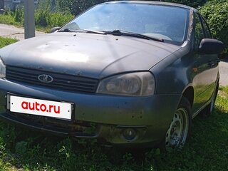 2008 Lada (ВАЗ) Kalina I, серый, 100000 рублей, вид 1