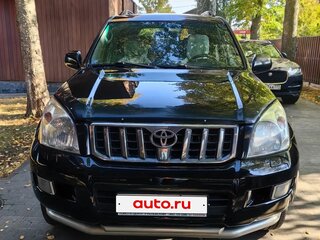 2006 Toyota Land Cruiser Prado 5-speed 120 Series, чёрный, 2400000 рублей, вид 3