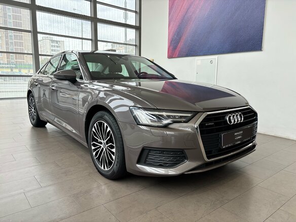 2020 Audi A6 45 TFSI V (C8), коричневый