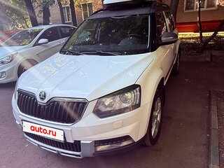 2014 Skoda Yeti I Рестайлинг, белый, 1120000 рублей, вид 2