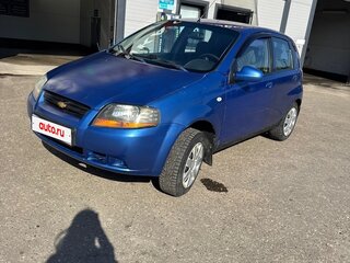2005 Chevrolet Aveo I, синий, 400000 рублей, вид 4