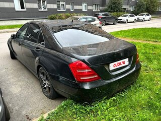 2008 Mercedes-Benz S-Класс 350 Long V (W221), чёрный, 820000 рублей, вид 5