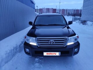 2013 Toyota Land Cruiser 200 Series Рестайлинг 1, чёрный, 4700000 рублей, вид 3