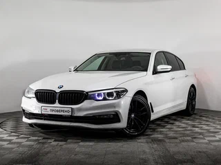 2017 BMW 5 серии 520d VII (G30/G31/G38), белый, 2299000 рублей, вид 1