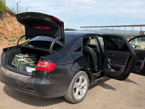 2012 Audi A4 IV (B8) Рестайлинг, чёрный, 850000 рублей - вид 8