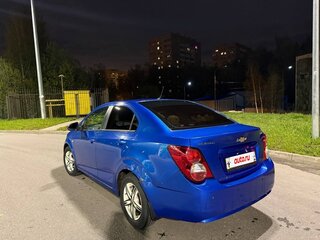 2012 Chevrolet Aveo II, синий, 580000 рублей, вид 4