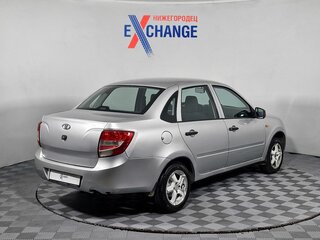 2013 Lada (ВАЗ) Granta I, серебристый, 309000 рублей, вид 5