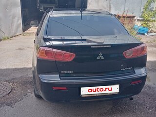 2007 Mitsubishi Lancer X, чёрный, 650000 рублей, вид 4