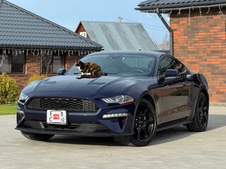 2020 Ford Mustang VI Рестайлинг, синий, 3250000 рублей, вид 1