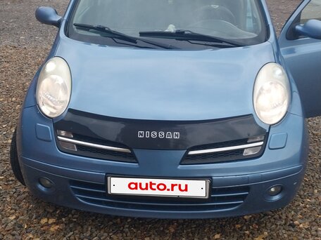 2007 Nissan Micra III (K12), голубой, 450000 рублей, вид 1