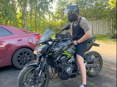 2019 Kawasaki Z 900, чёрный, 600000 рублей, вид 5