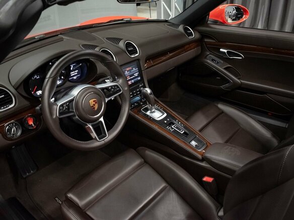 2018 Porsche Boxster IV 718 (982), оранжевый, 6994000 рублей - вид 27