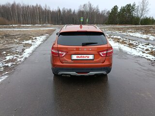 2018 Lada (ВАЗ) Vesta SW Cross I, оранжевый, 990000 рублей, вид 3