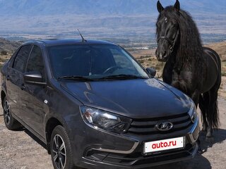 2024 Lada (ВАЗ) Granta I Рестайлинг, серебристый, 830000 рублей, вид 5