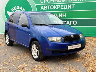 2004 Skoda Fabia I Рестайлинг, синий, 240000 рублей, вид 2