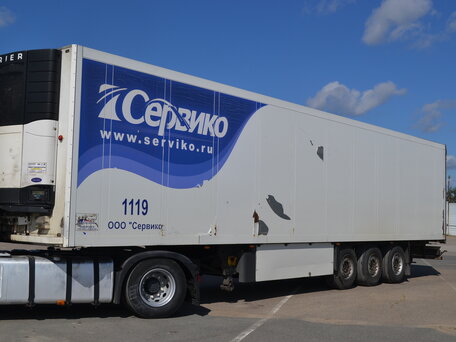 2010 Schmitz Cargobull SKO, белый, 2500000 рублей, вид 1