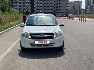 2012 Lada (ВАЗ) Granta I, белый, 500000 рублей, вид 2
