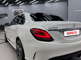 2018 Mercedes-Benz C-Класс AMG 43 AMG IV (W205) Рестайлинг, белый, 4400000 рублей, вид 3