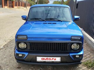 2019 Lada (ВАЗ) 2121 (4x4) Urban I Рестайлинг, синий, 900000 рублей, вид 1