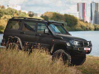 2014 УАЗ Патриот I Рестайлинг, чёрный, 2500000 рублей, вид 3