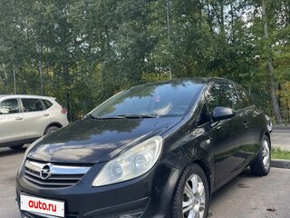 2008 Opel Corsa D, чёрный, 395000 рублей, вид 1